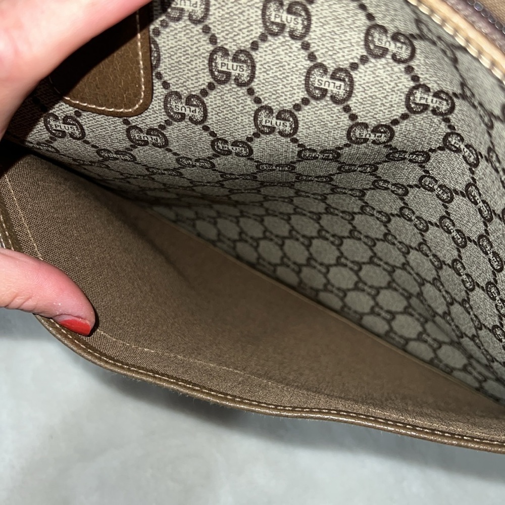 🎉SOLD🎉 Gucci Plus Sherry Line Vintage Tote - Picture 4 of 16